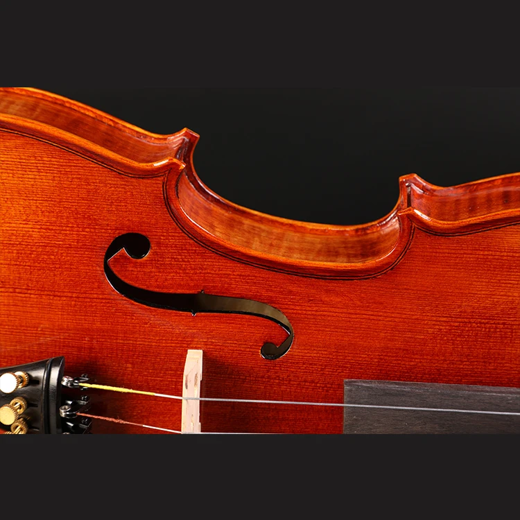 Spruce Wood Ebony Violin