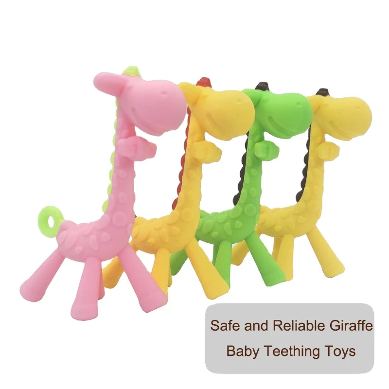 Wholesale Baby Silicone Teethers Soft And Durable Infant Teething