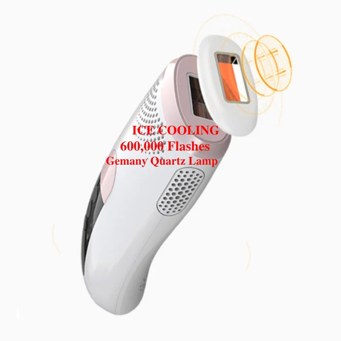 
mini home use handheld painless ice cooling portable laser device permanent ipl hair removal 