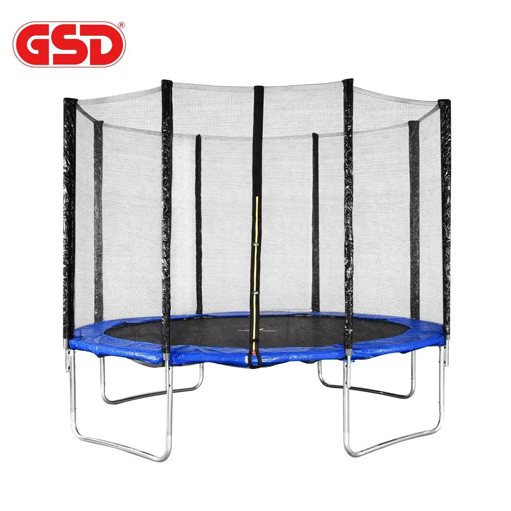 10ft4legs Outdoor Gym Bungee Trampoline With Safety Enclosures With Gs