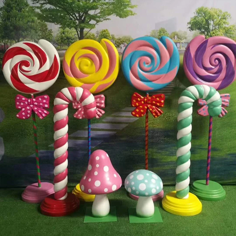 Large Candyland Party Giant Display Props for Kids Home Decoration