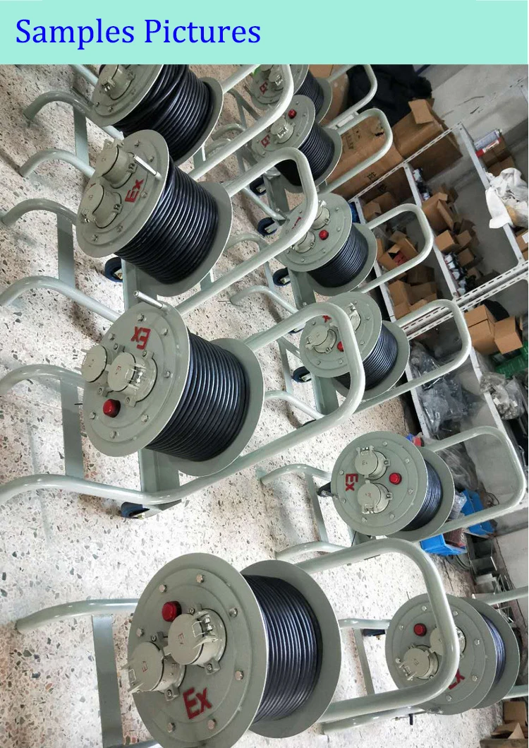 500m Fiber optic cable reel for Field operation