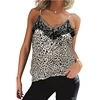 2019 Casual Women Summer Sleeveless V Neck Leopard/Snakeskin Print Tank Top Sexy Street Wear