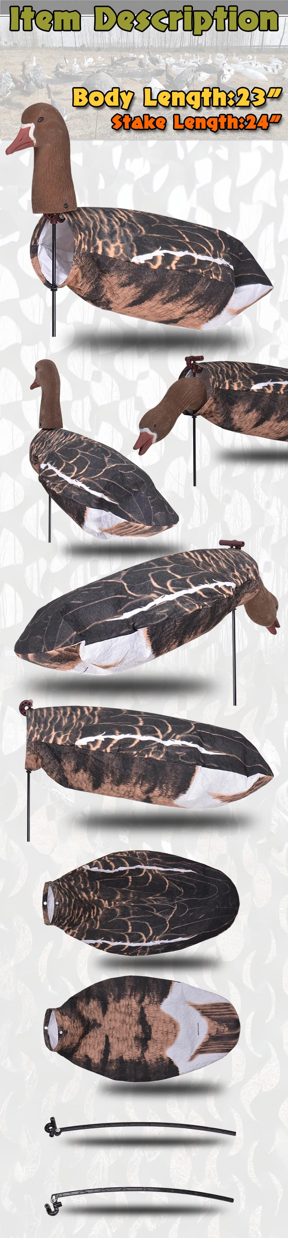 China Manufacture For Outdoor Hunting Equipment Windsock Decoy Buy