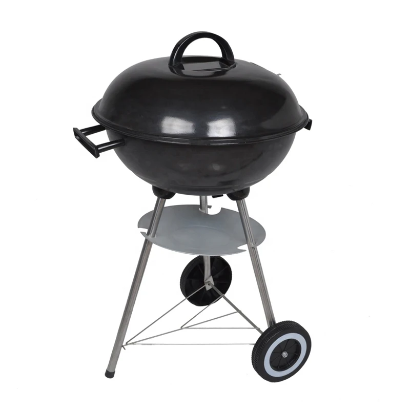 Trolley Round Cooking Grill 17 Inch Camping Charcoal Bbq Grill - Buy ...