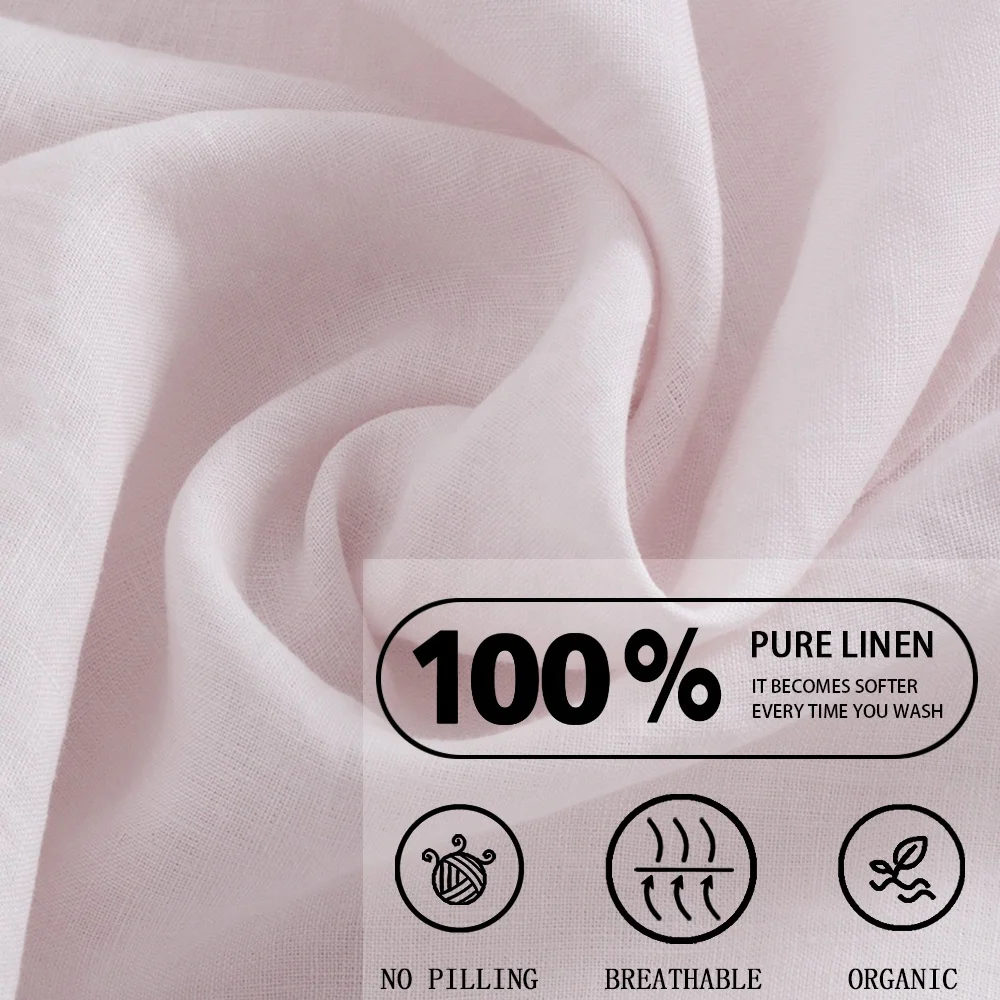 Hot Sale 100 Linen Fabric For Shirt Dress And Bedding Use 280cm Fabric