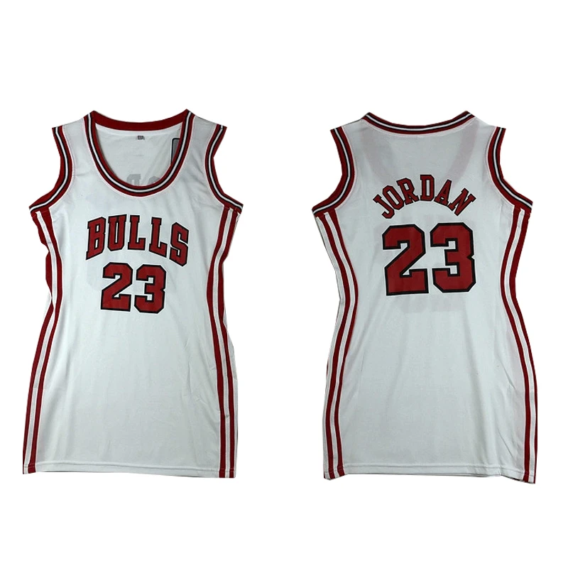 plus size chicago bulls jersey dress