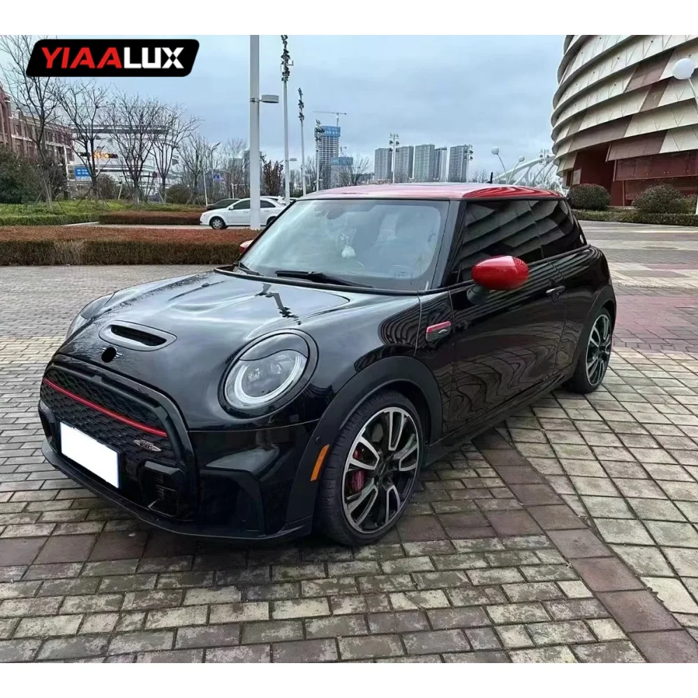 Front Rear Bumper Set Old to New Version Body Kits for BMW MINI Cooper F55 F56 Upgrade to 2022 JCW Style Body Kit 2014-2021 supplier