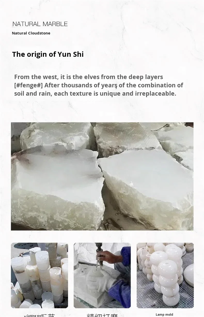 product all copper natural marble led chandelier ceiling mounted dimmable luxury dining bar lamp chinese character strip middle size-1