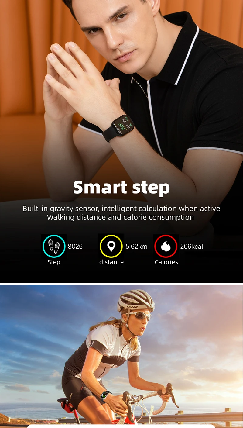 P90 Smart Watch Full Touch Screen Wireless Charging Sport Fitness Heart Rate Blood Pressure BT Bracelet Message Reminder(8).jpg