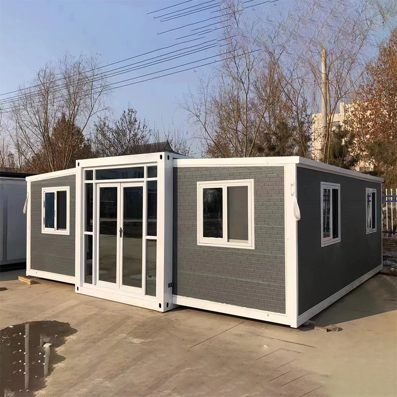product prefab cheap modular portable flat pack homes 80ft container house container house 3 bed rooms container house extension260-5