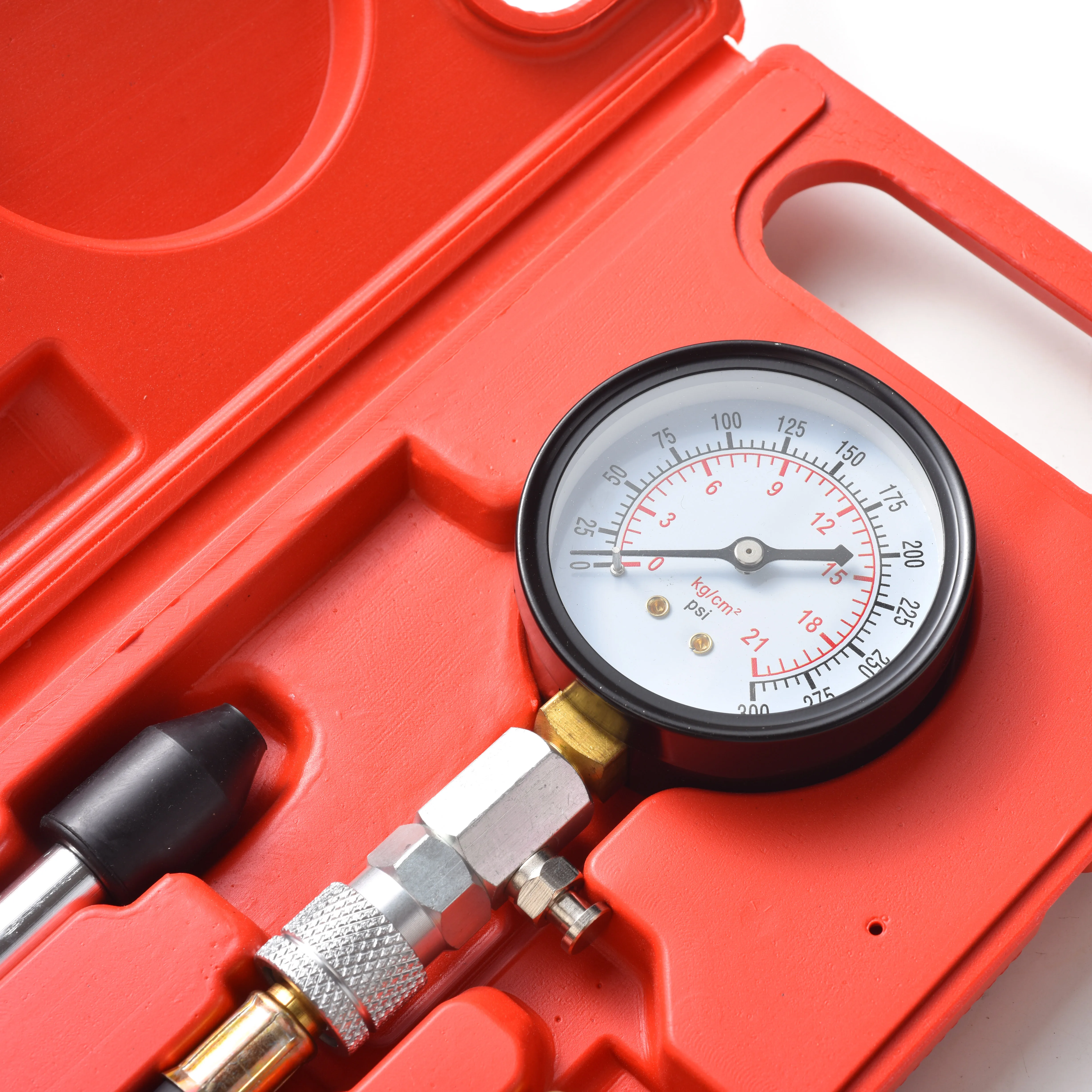 汽车气缸压力表测试工具双功能压力表维修测试工具