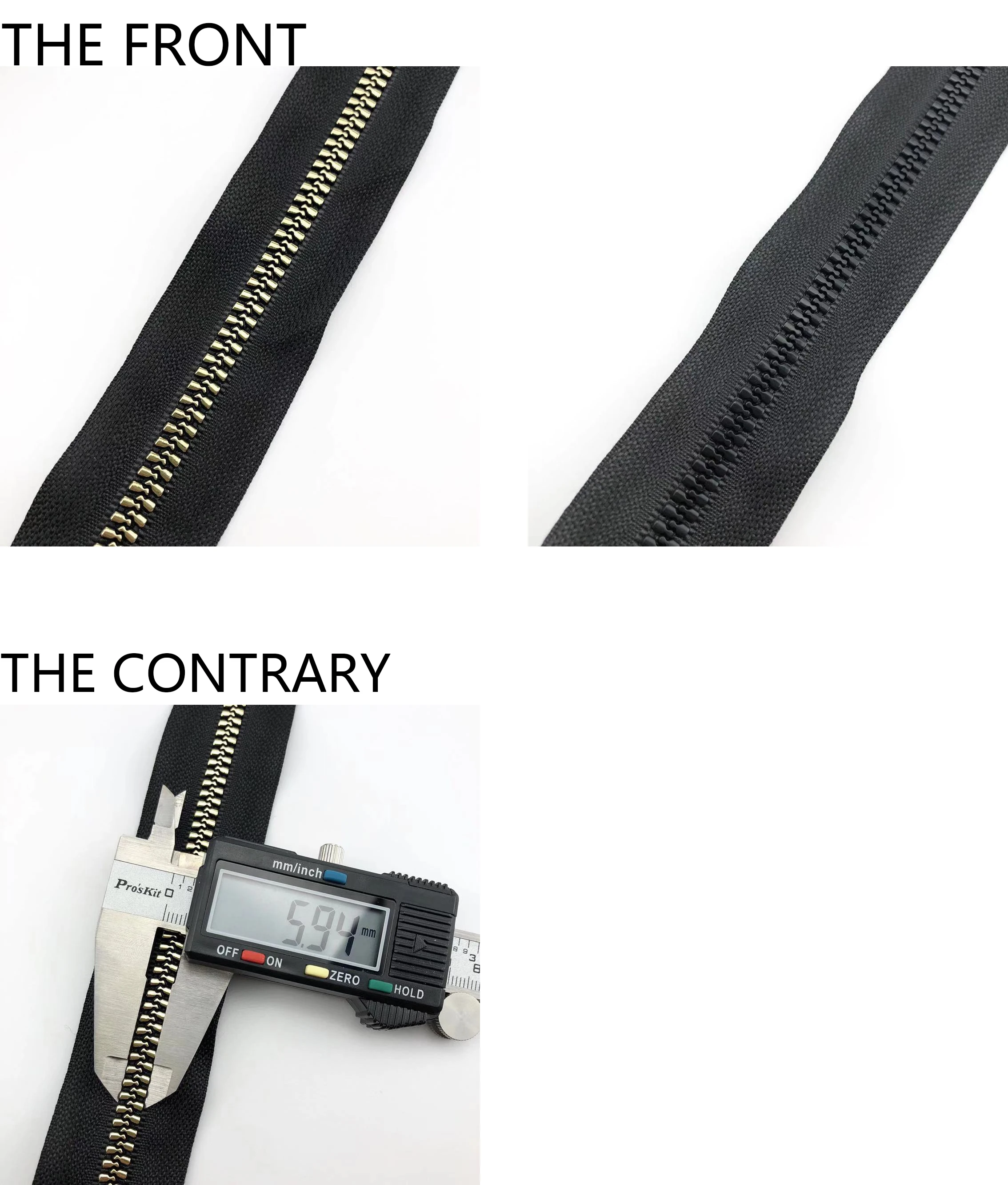 5 Long Resin Zipper For Sewing Jackets Coat Down Zip For Sewing Diy Garment Accessories Buy 5