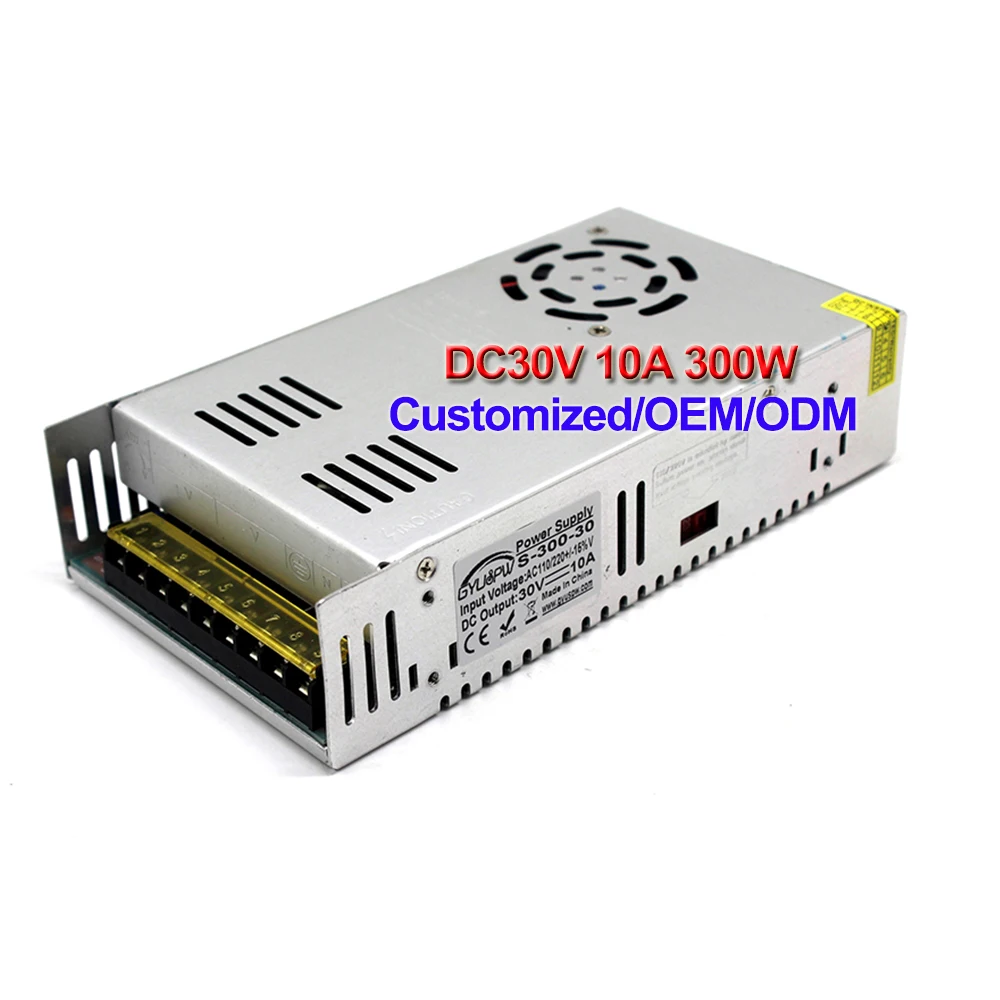 Stable Quality Switching Power Supply Ac110/220v To Dc 30v 10a 300w ...