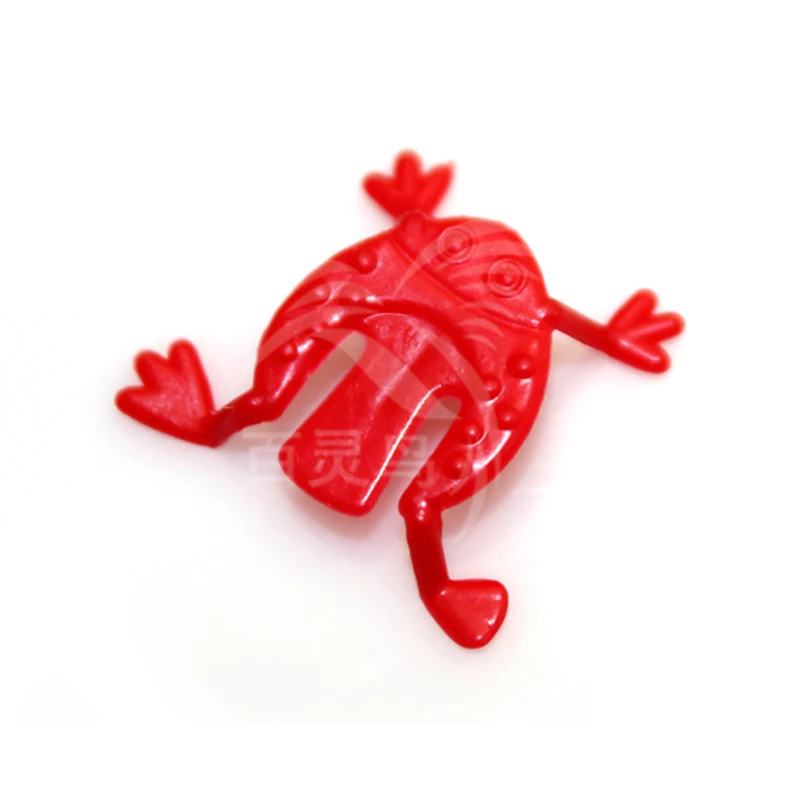 transparent frog toy