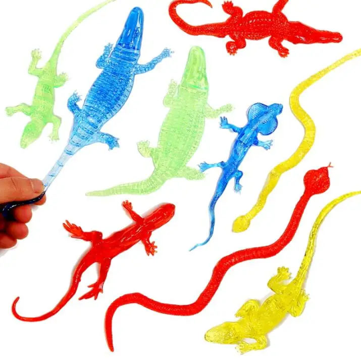 Sticky Toy Crocodile Lizard Alligator Cool Stuff Prank Gadgets Small ...