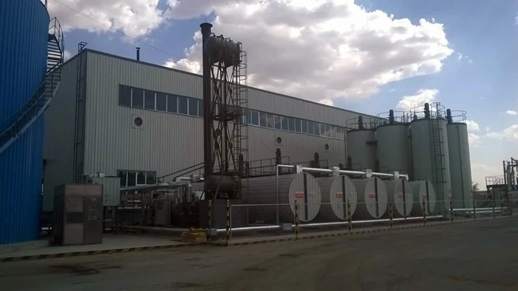 bitumen heating machine