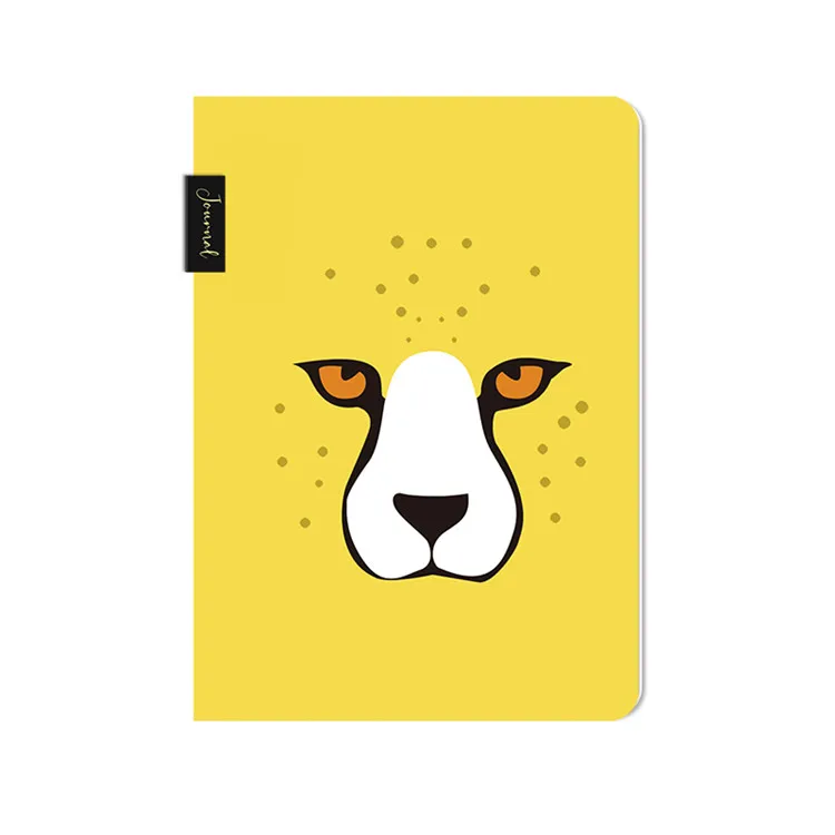OEM School Manufacturer Wholesale With Round Conner Animal Pattern Notebook