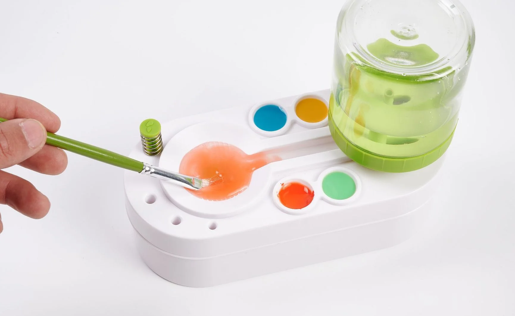 New Products Hair Paint Brush Cleaner Tools,Update Holes Paint Brush