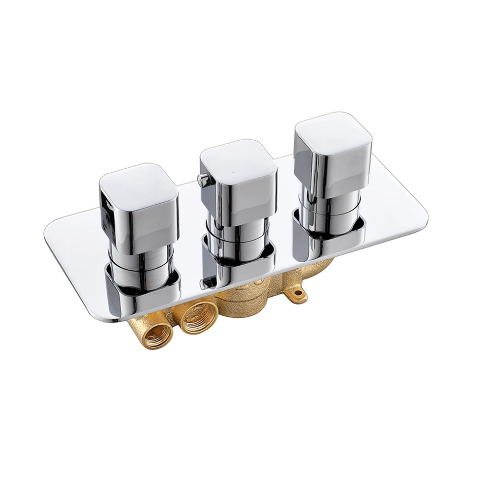 Lesun Highend Thermostatic 3 Functions Concealed Shower Valve For