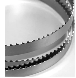 Carbide bit tip bandsaw blades cutting steel details