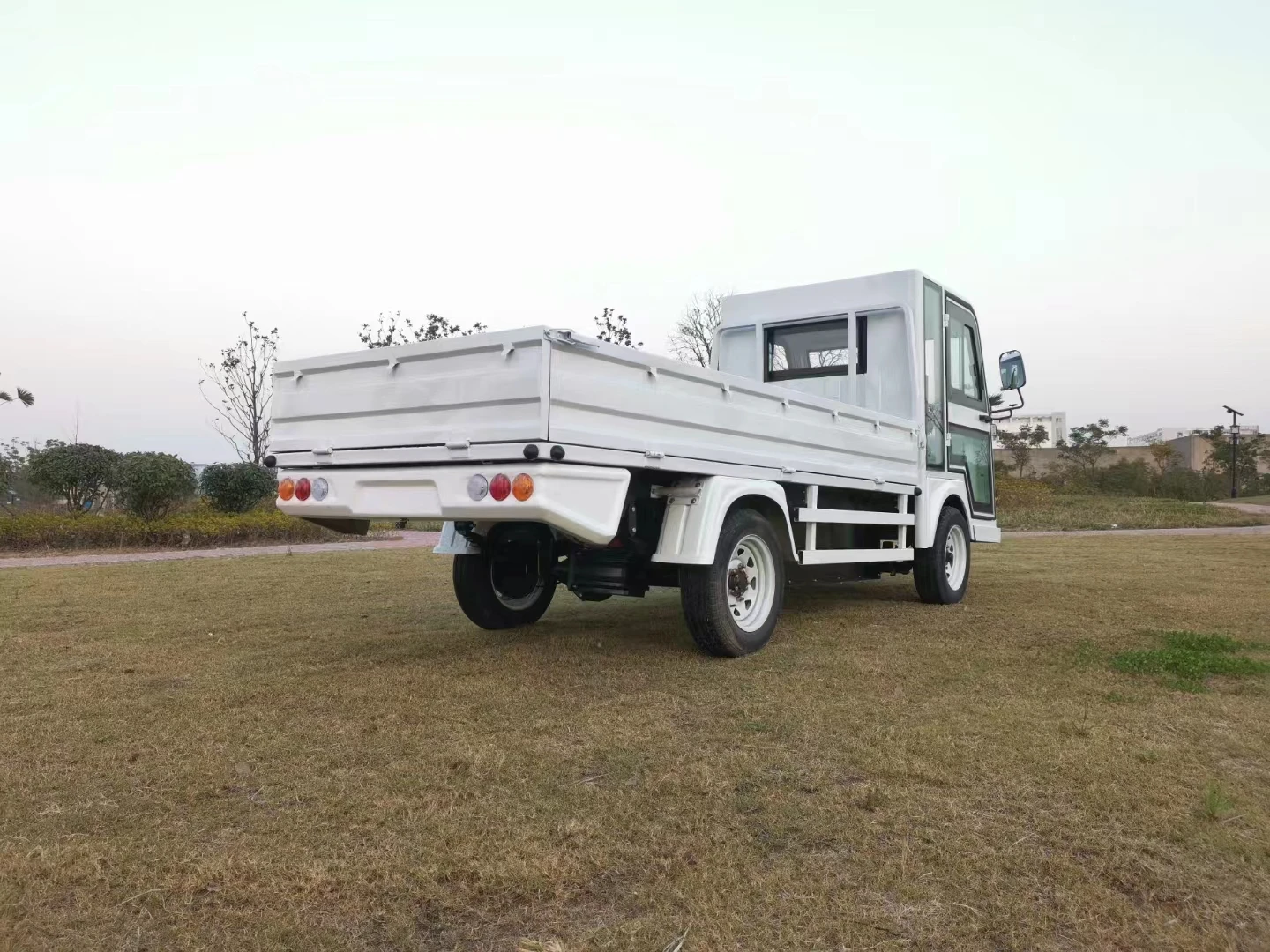 Electric Mini Cargo Transport Lorry Box Truck 72v Ac System Lithium