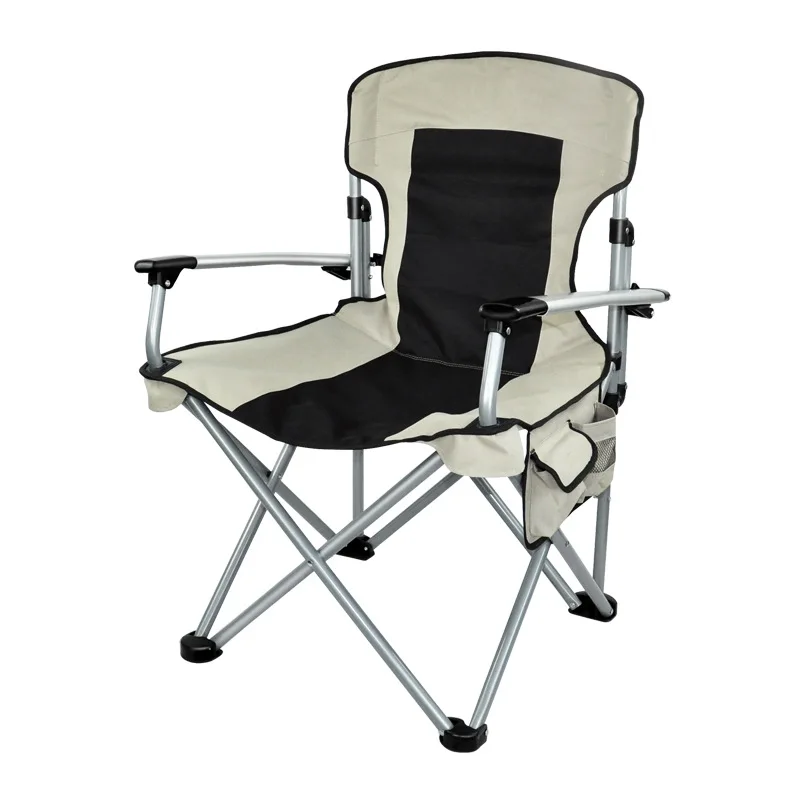 Folding High Back Heavy Duty Aluminum Adjustable Rocker Por Camping