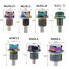 M12X1.5 Magnetic Oil Drain Plug Car Oil Titanium Pan Screw with Seal for Auto Accessories