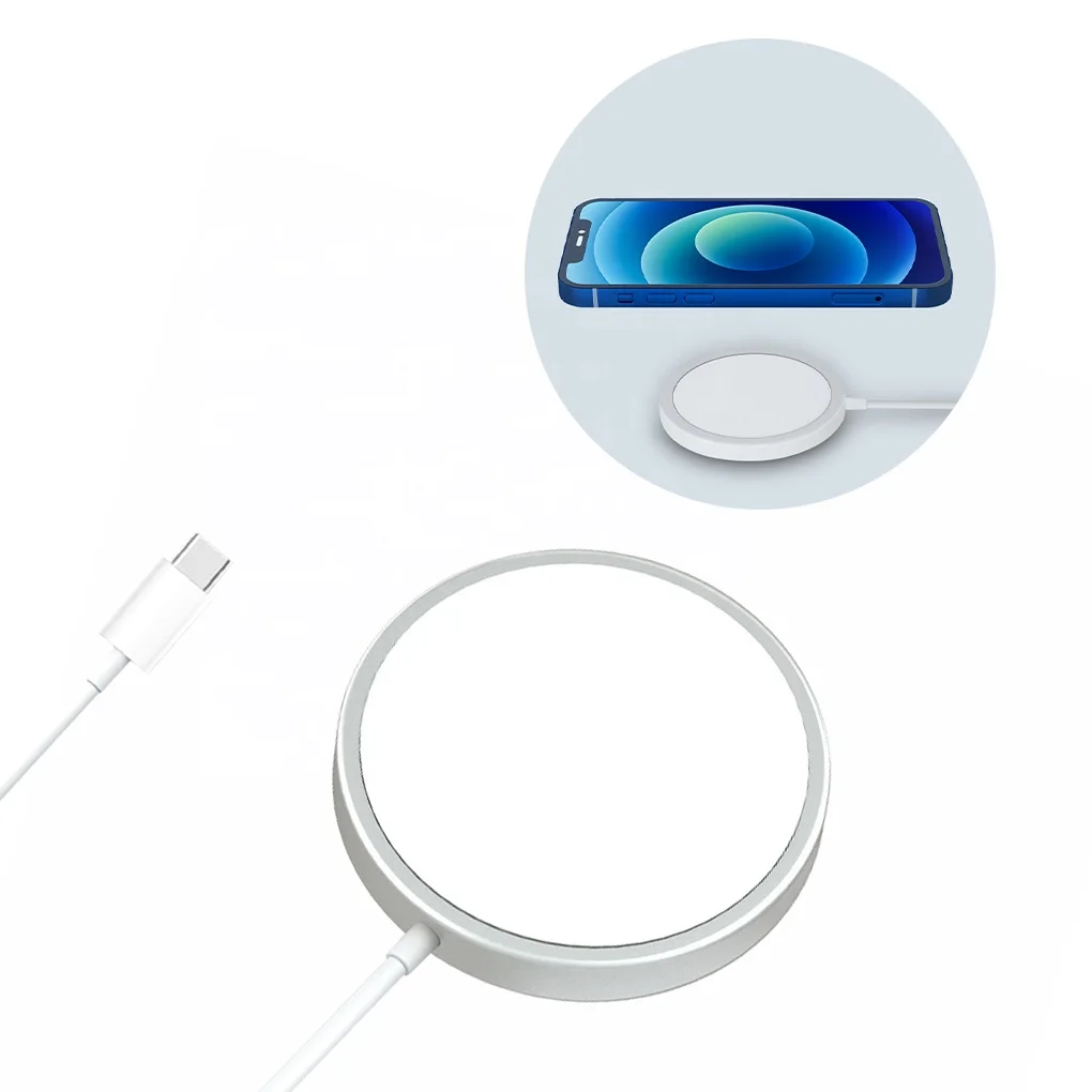

Wholesale 2021 New Mag Magnetic Fast Safe Wireless Charger For Iphone 12/ Iphone 12 Pro/ Iphone 12 Pro Max