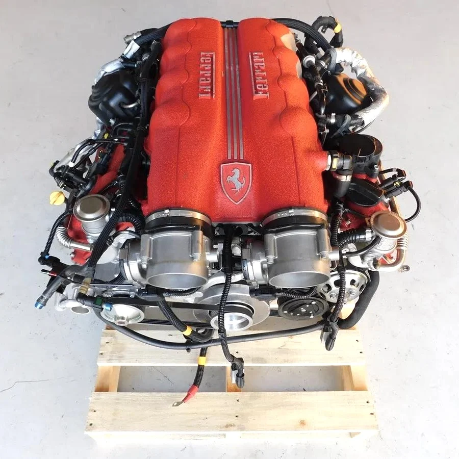 3.9L V8 Petrol Engine F136FB for Ferrari California & 488 Models - Used ...