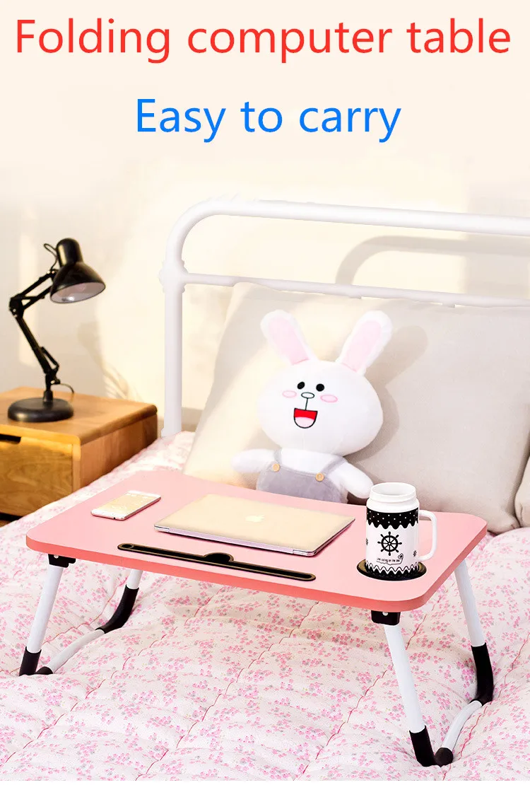 High Quality Bed Folding Portable Computer Bed Laptop Notebook Table Desk