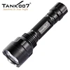 Tank007 C8 OEM waterproof cheap xml t6 made in China led flashlight