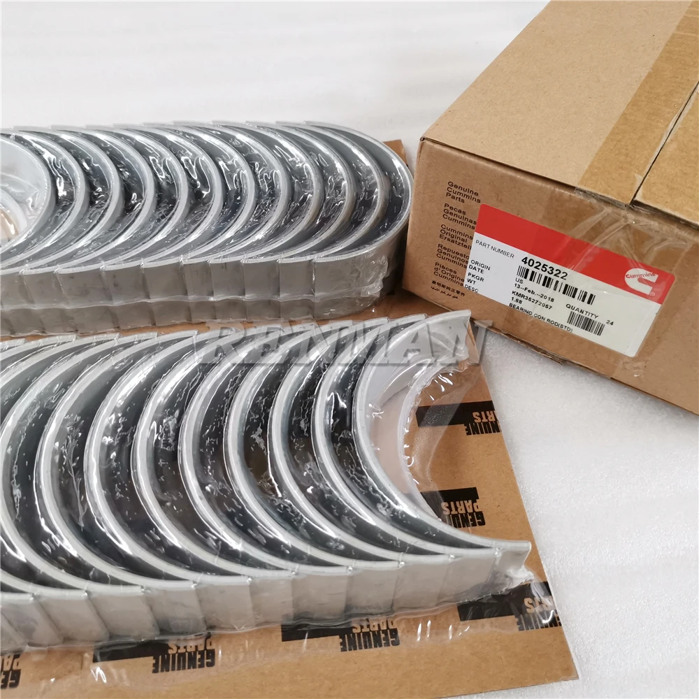Cummins QST30 STD Connecting Rod Bearing Set - OEM Diesel Engine Parts ...