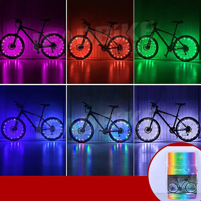 cycling flashing lights