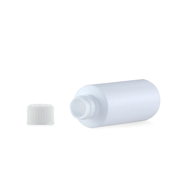 HDPE 60 ミリリットル 10ml のプラスチックボトルリサイクルツイストトップキャップ 2 オンス hdpe プラスチックボトル