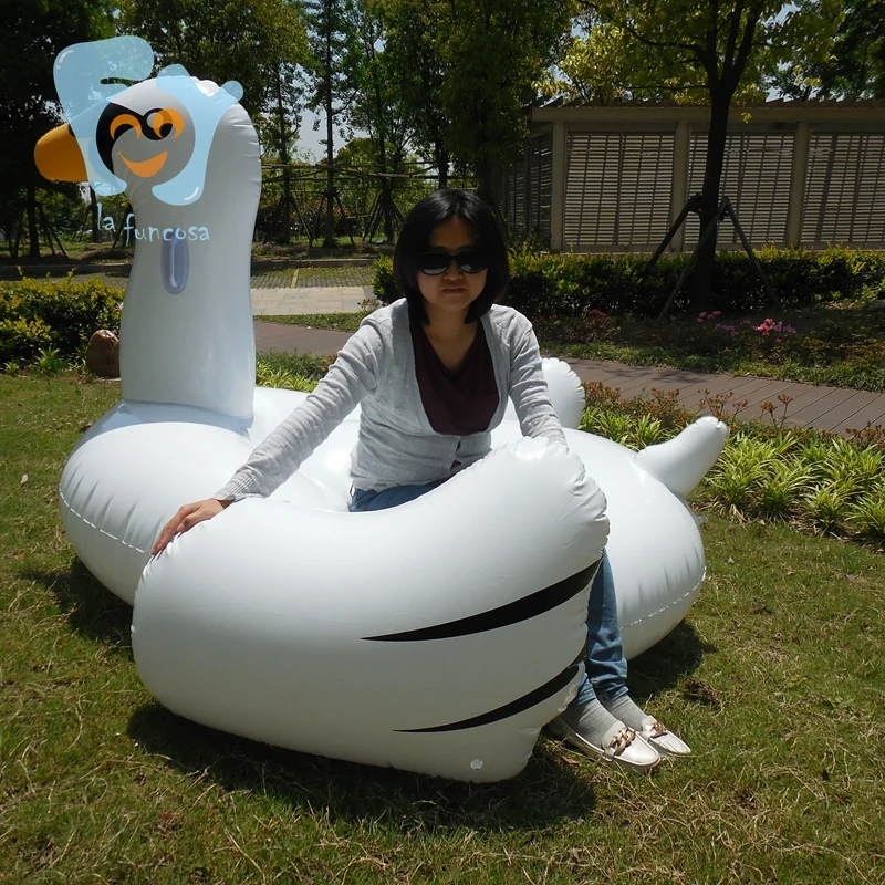 9 米白天鹅浮动巨型充气天鹅池浮动浮动天鹅