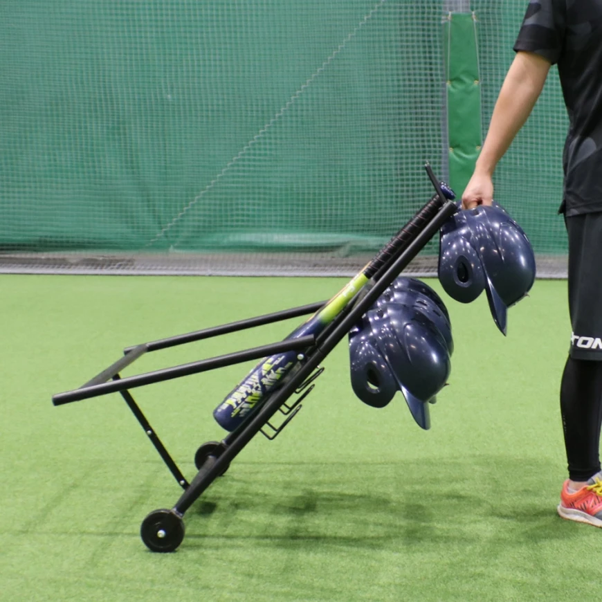 Mobile Baseball Bat And Helmet Organizer Stand Buy Bat Rack Baseball