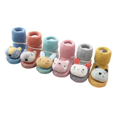 
Baby Infant Socks Shoes Soft Sole First Walker Animal patterns Soft Cotton Booties 