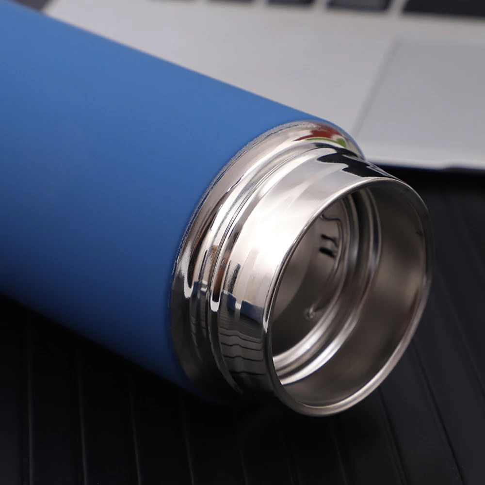 Stainless Steel 304 Life Cup Double Wall Water Bottle Rubber Coated