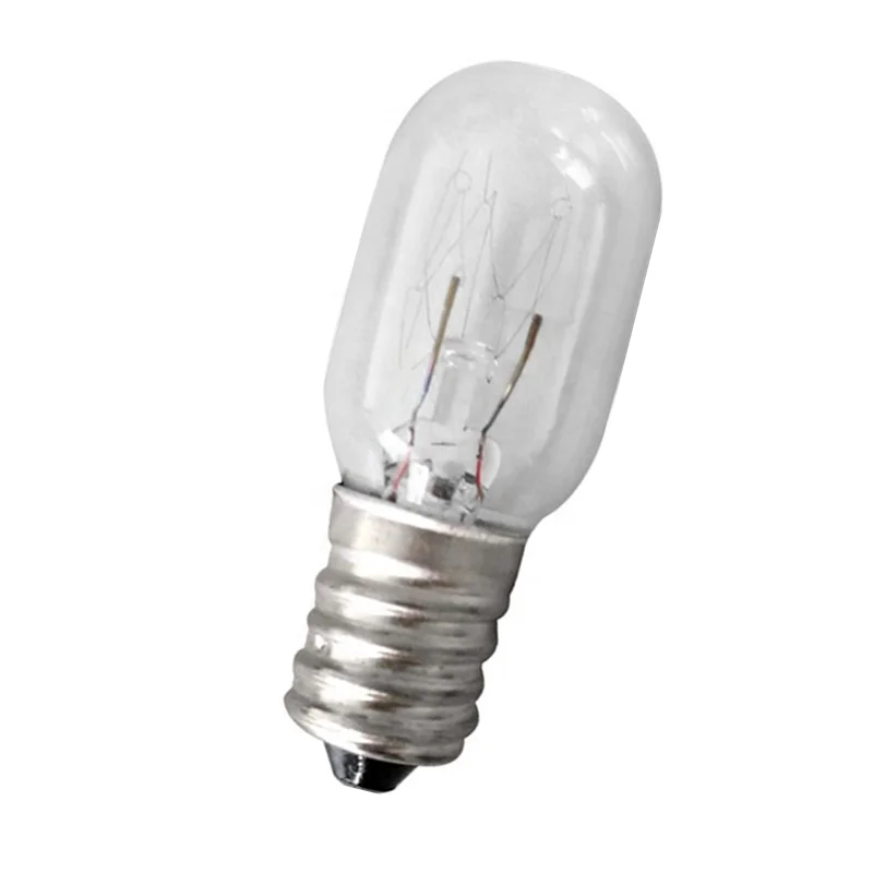 Factory price wholesale 220V e14 T22 T20 15w refrigerator led lighting oven tungsten filament bulbs