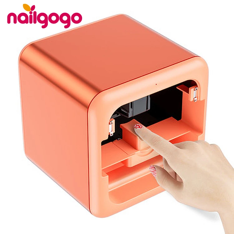 Nailgogo Hot Sale Smart Nail Equipments Finger And Toes Nail Printing Intelligent 2 In 1 Nail Printer