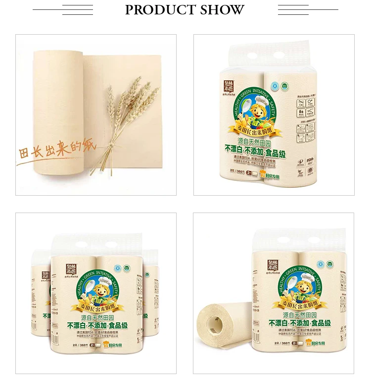 Manufacture Custom Printed Disposable Embossed Kitchen Paper