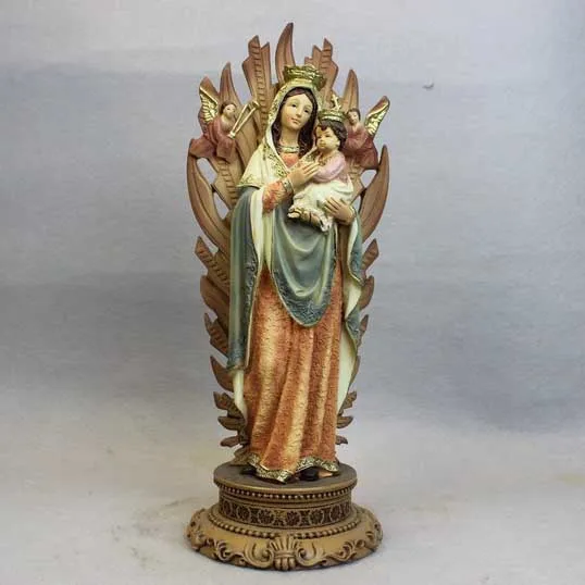 Hot sale decorative resin religious holy lady sculpture statue
