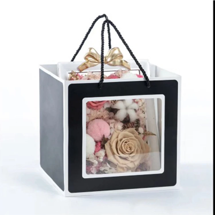 square gift bags with handles
