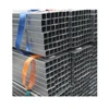 hollow section factory 12 meter gi square structural steel pipe / galvanized square rectangle steel pipe and tubes