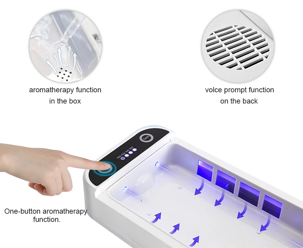 Factory direct uv sterilizer disinfection box china for ipad