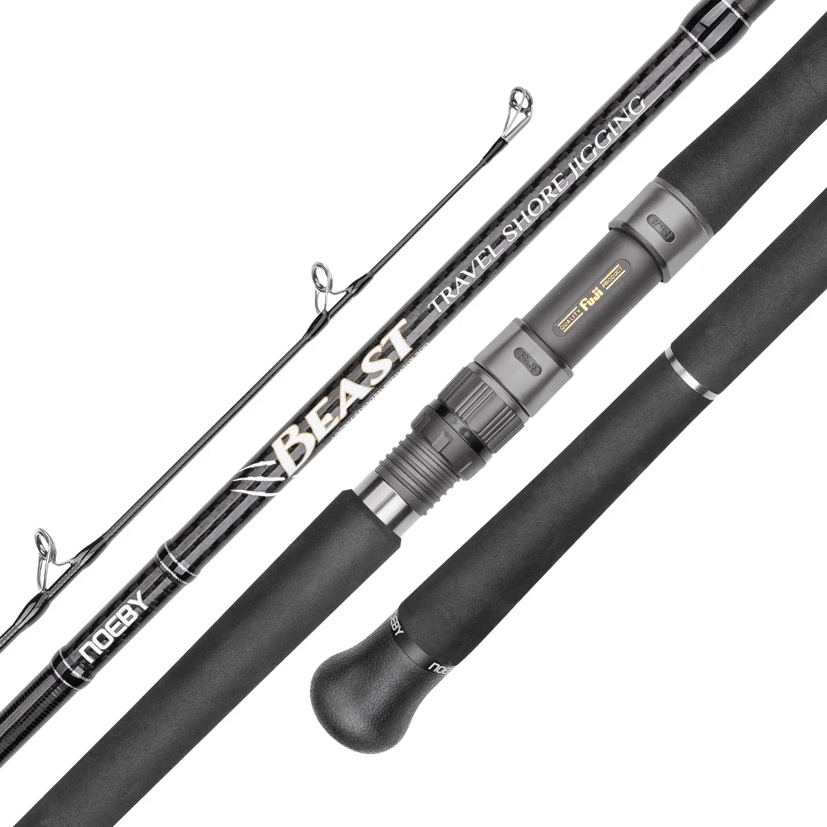 NOEBY Fuji Travel Shore Jigging Fishing Rod 8'10'' 2.70m 5 Piece Shore Rods Travel Fishing Pole NOEBY Fuji Travel Shore Jigging Fishing Rod 8'10'' 2.70m 5 Piece Shore Rods Travel Fishing Pole