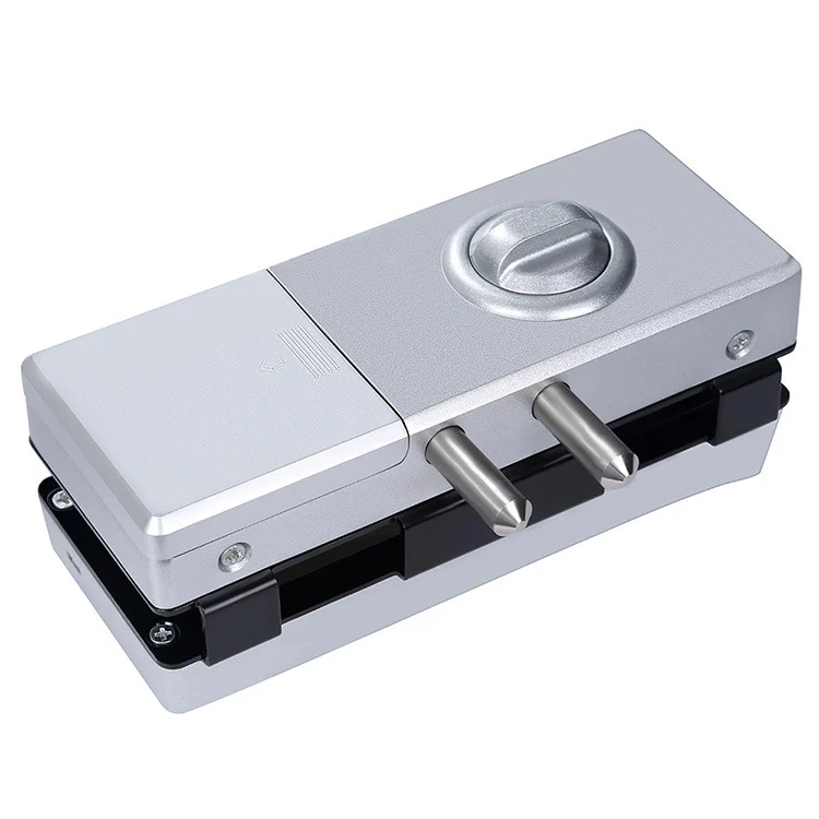 Classic Style Smart Digital Fingerprint Glass Sliding Door Lock For