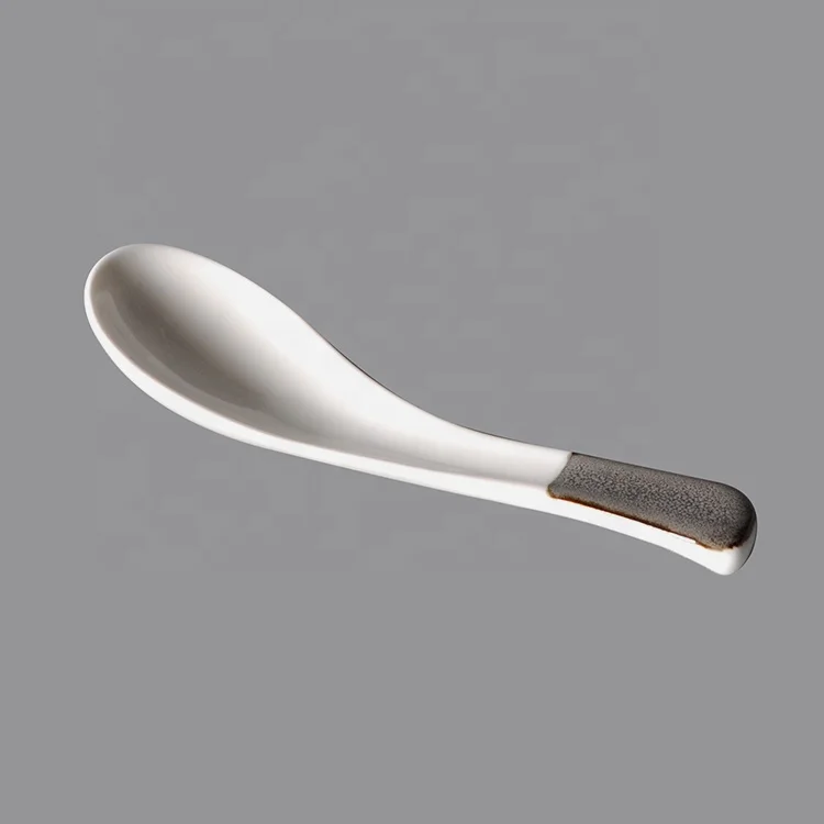 ceramic soup spoon