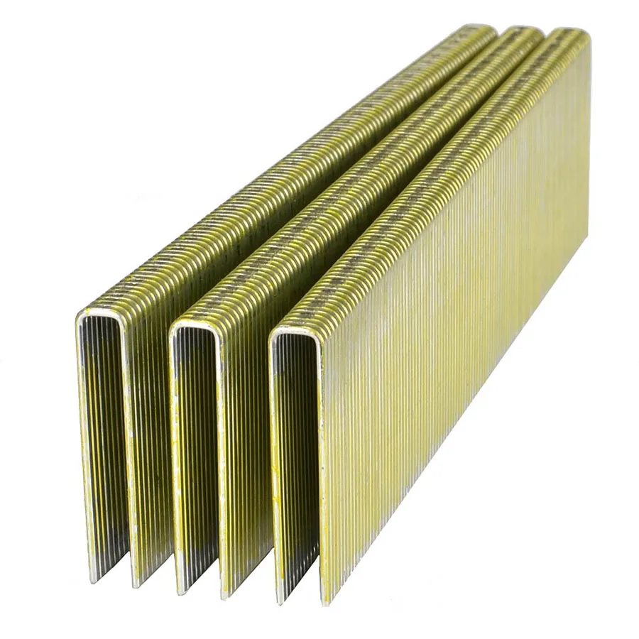 18 Gauge 5/16 Inch 8.9mm Crown 92/20 Serie Copper Colored Galvanized